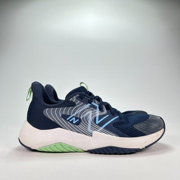 New Balance Kids' Rave Run v2 Navy Blue Running Shoes GKRAVAB2 Youth Size 6.5 - Picture 1 of 11